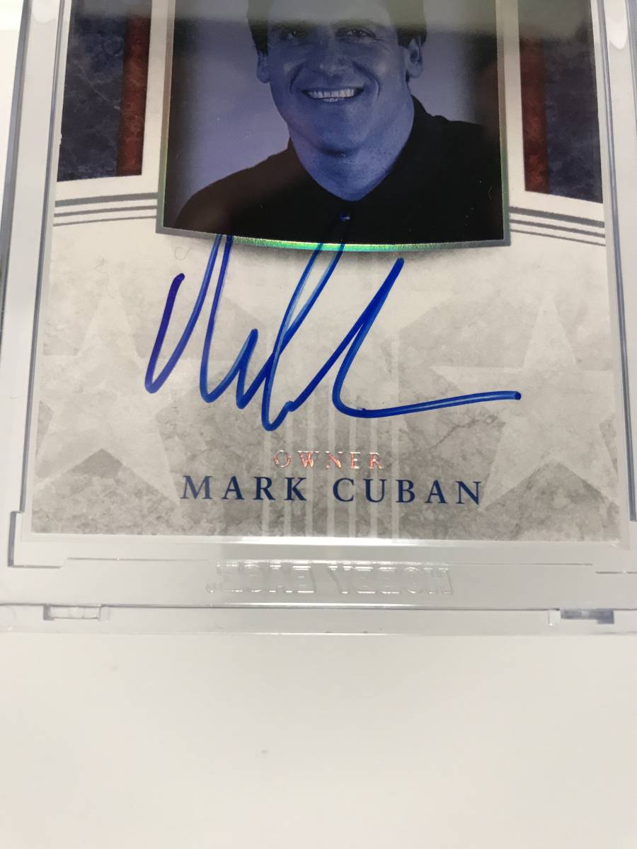 NBA MARK CUBAN AUTO 2004-05 SP SIGNATURE EDITION CELEBRITY SIGNINS MAVERICKS OWNER On Card Autograph マーク キューバン 直筆 サイン