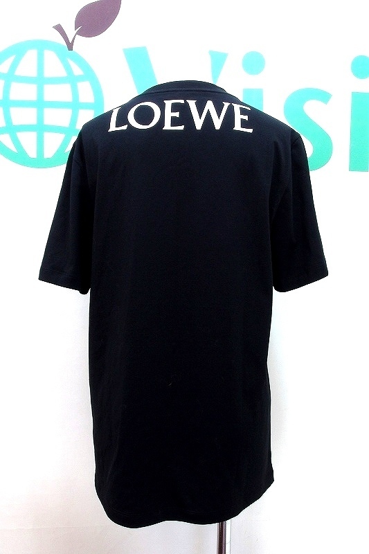 LOEWE Loewe 21SS драгоценности принт задний Logo короткий рукав футболка XS S359333XCB