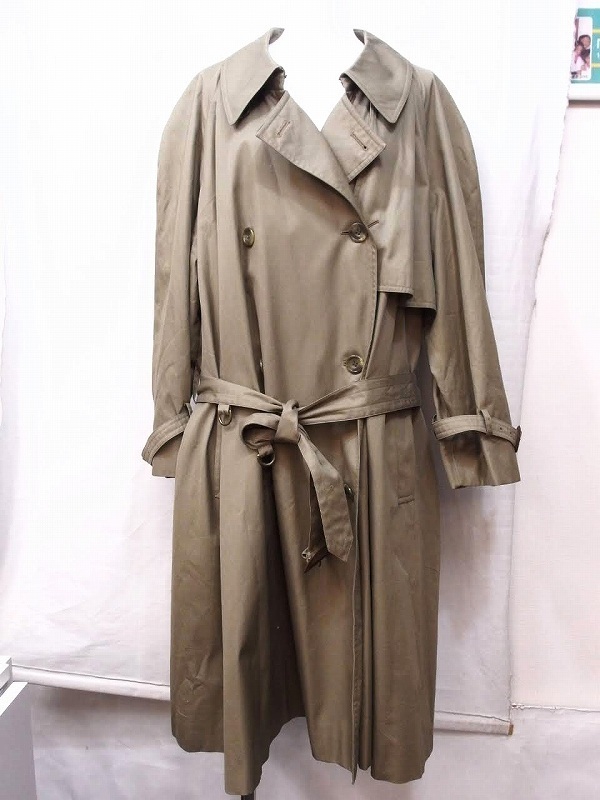 【ファッション通販】 Leilian レリアン トレンチコート 12 ベージュ系カーキ コート