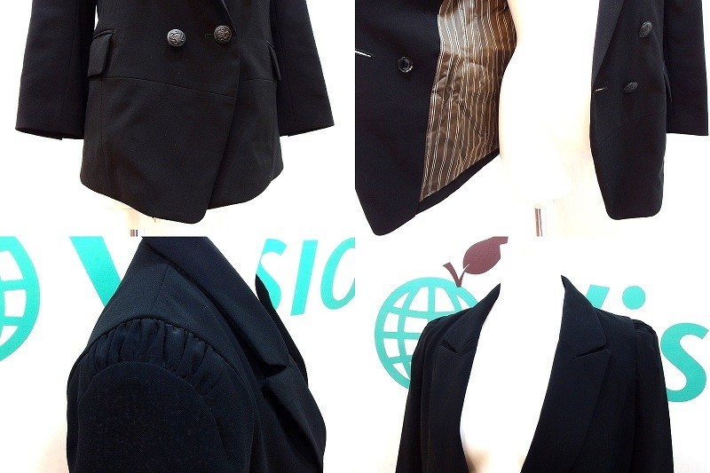 FLORENT Florent двойной tailored jacket чёрный 