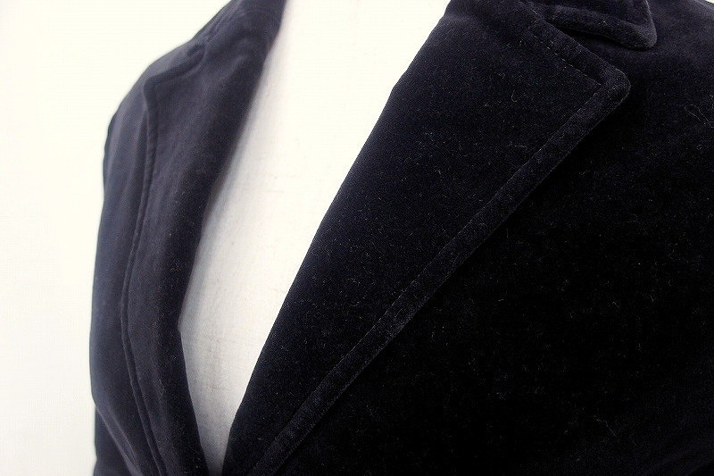 ef-de ef-de velour ground jacket [9] black used 