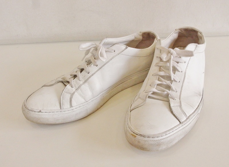 common projects コモン プロジェクト Original Achilles 　レザースニーカー メンズ 42 白_画像1