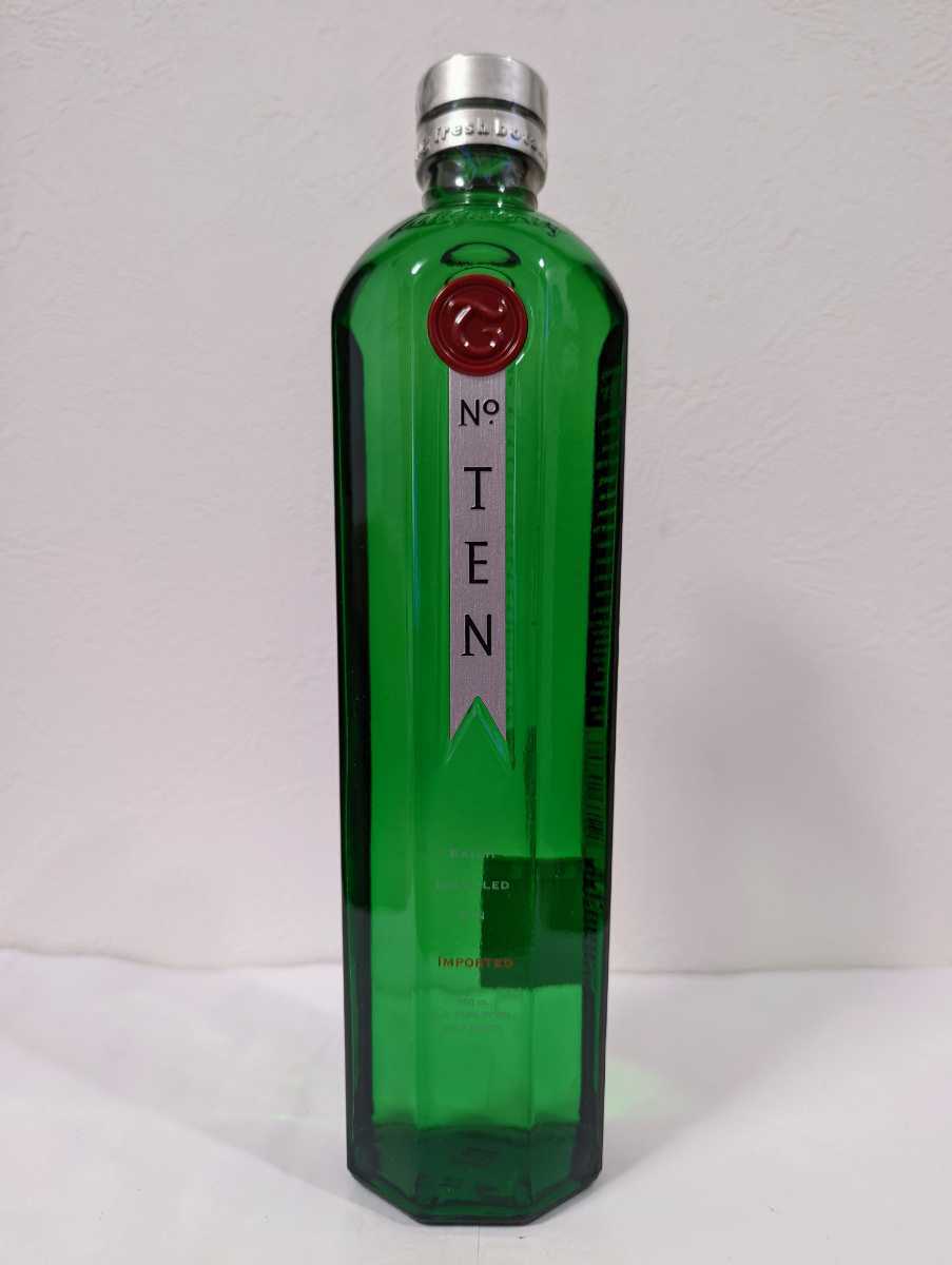 редкий старый бутылка язык карри No.10 номер тонн Tanqueray 47.3%