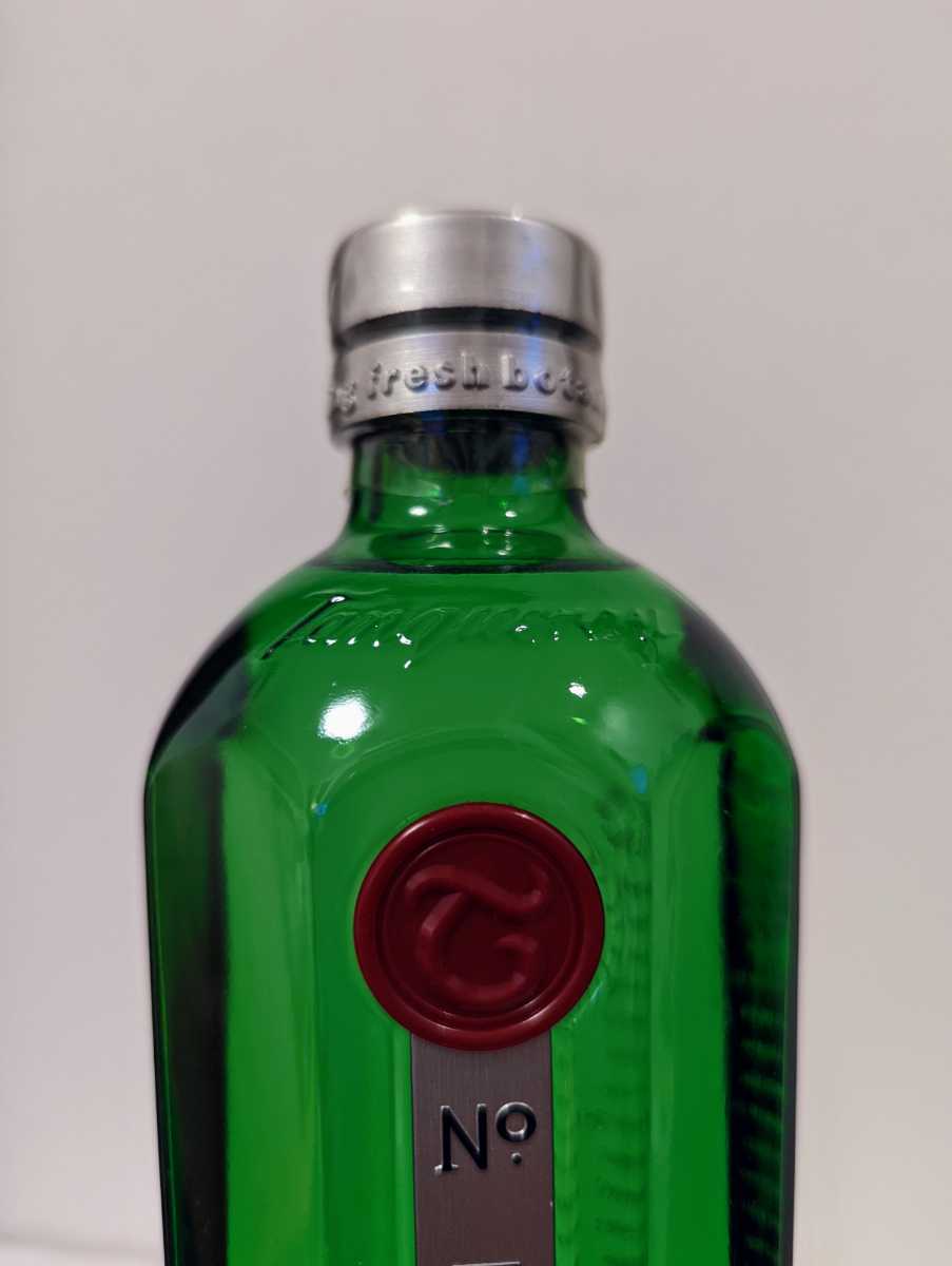  редкий старый бутылка язык карри No.10 номер тонн Tanqueray 47.3%