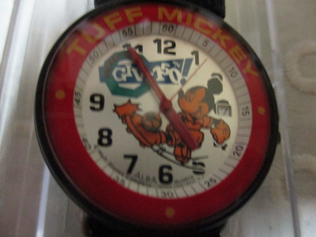 1990年代　ALBA アルバ　ミッキーマウス　TUFF MICKY 腕時計　未使用_画像3