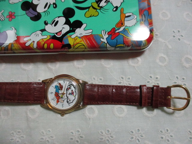 1990 годы Disney магазин g-fi наручные часы не использовался 