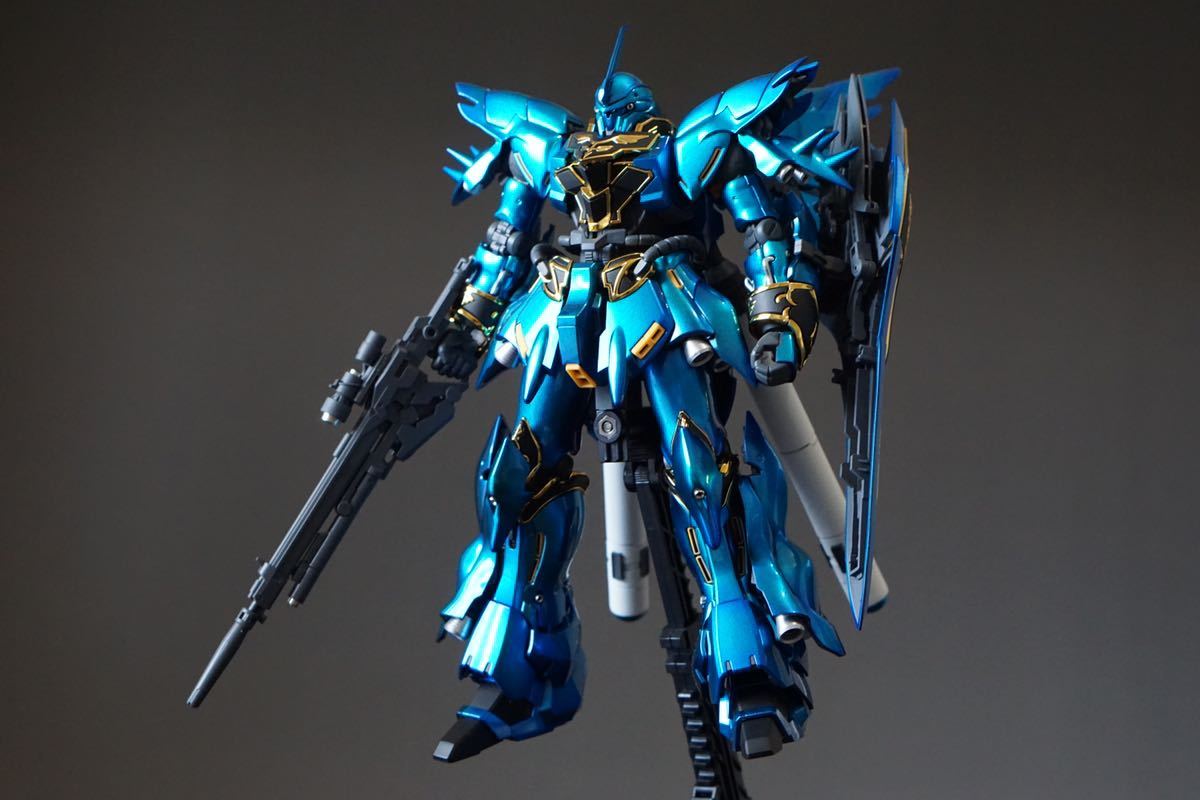 RG 機動戦士ガンダムUC シナンジュ 1/144 塗装済み完成品 キャンディ
