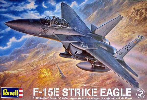 日本に アメリカレベル 外箱難あり ○蔵出し! 85-5511 F-15E 1/48 アメリカ