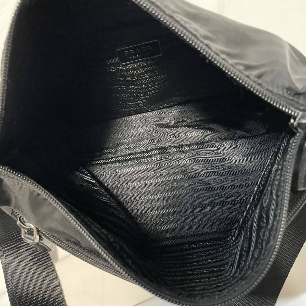 1円○高級・美品○PRADA プラダ ナイロン カメラバッグ ショルダー