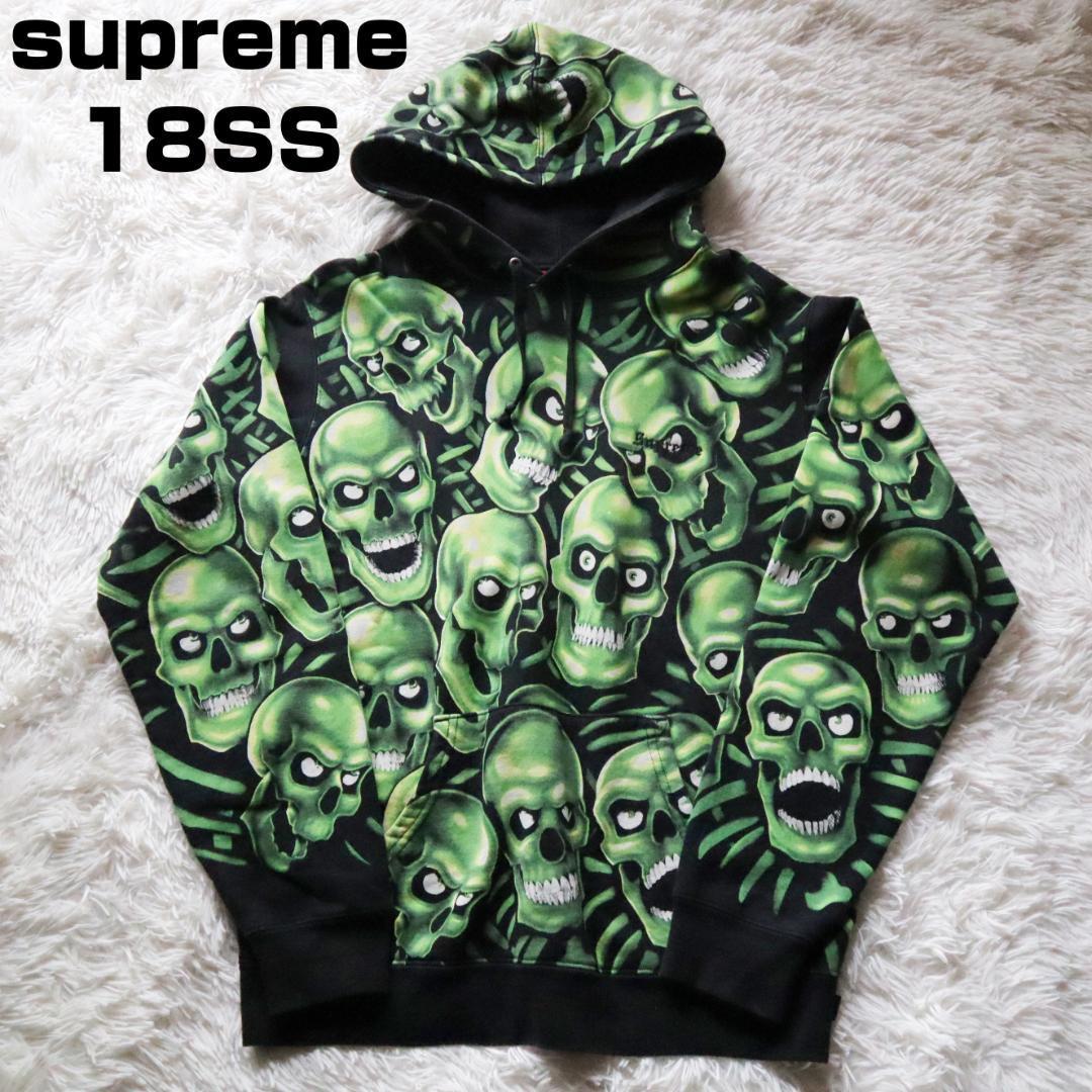 通販即納 Supreme - supreme skull hooded sweartshirt M スカルの通販