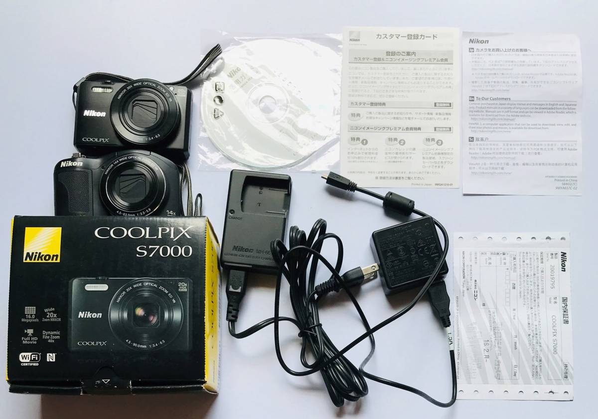 訳アリ】 Nikon COOLPIX S7000 L610 MH-66 デジタルカメラ ニコン