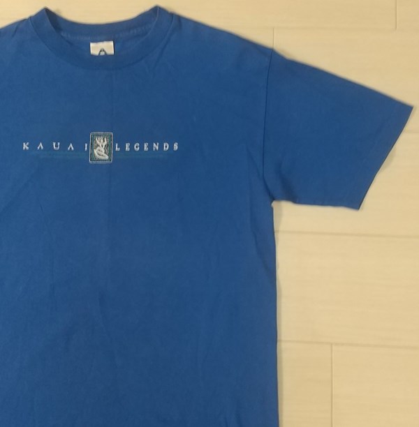 古着/Tシャツ/KAUAI LEGENDS/カウアイ・レジェンズ/Hawaii/ハワイ/90's/オールド/レトロ/M サイズ_画像2