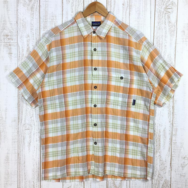 MENs M パタゴニア 2004 エーシー ヤーンダイ シャツ AC YARN DYE SHIRTS 生産終了モデル 入手困難 PATAGONIA_画像1