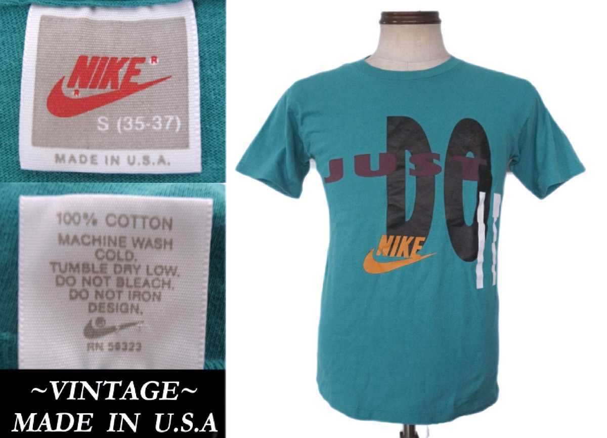 90s ビンテージ NIKE ナイキ 銀タグ just do it ロゴ Tee アメリカ USA製 VINTAGE ジョーダン JORDAN ダンク