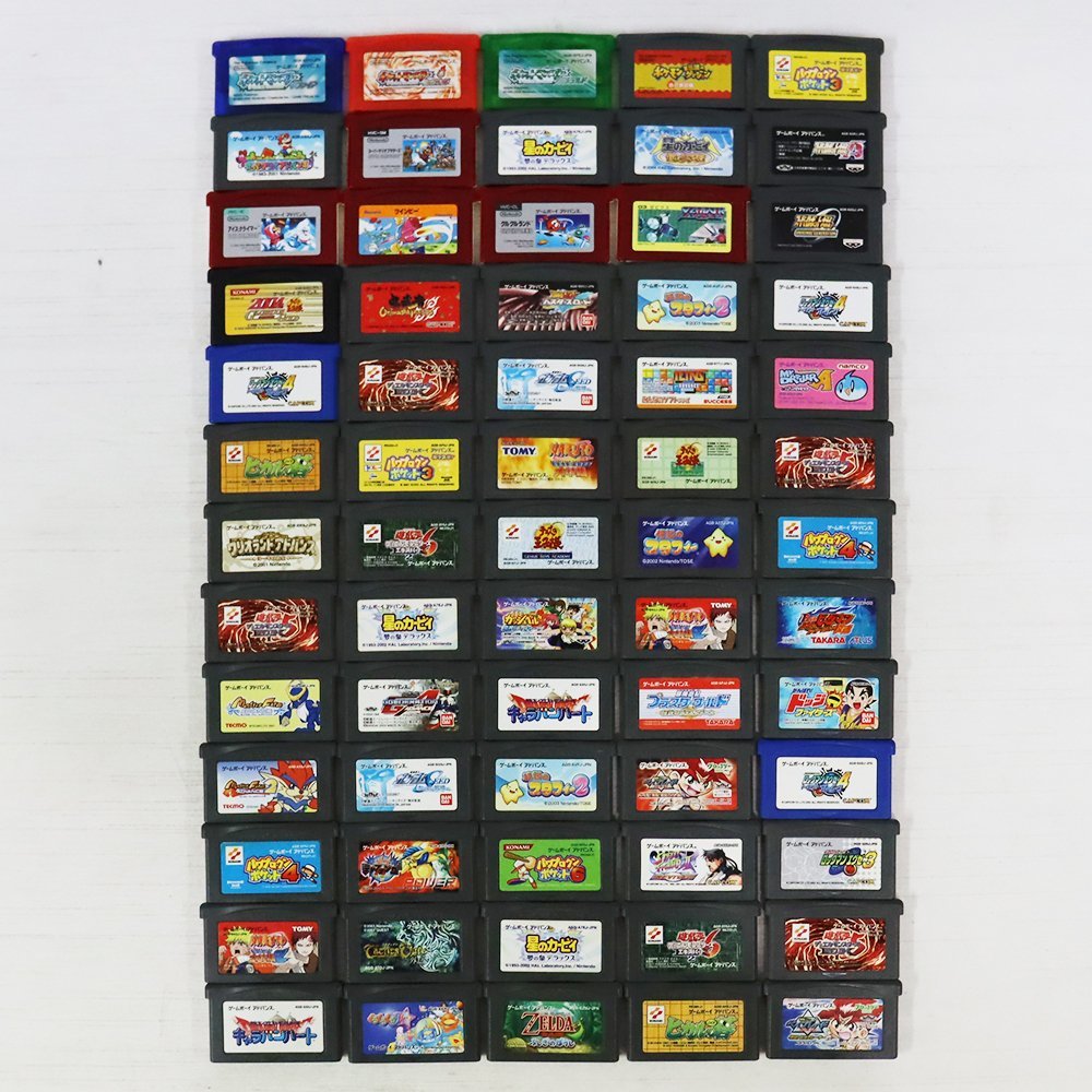 ◇1円スタート◇ゲームボーイアドバンス ソフト 65本まとめ売り ◇1円スタート◇ゲームボーイアドバンス ソフト 65本まとめ売り
