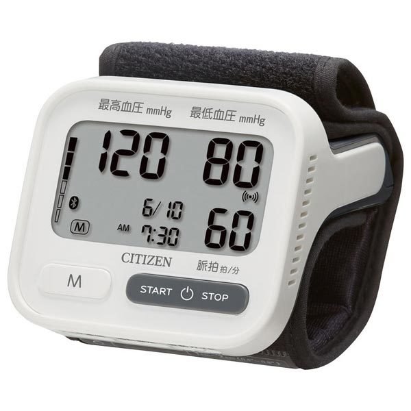 手首式血圧計 CITIZEN シチズンシステムズ CHWH903 Bluetooth ホワイト ビューティ ヘルスケア 【新品】 新着
