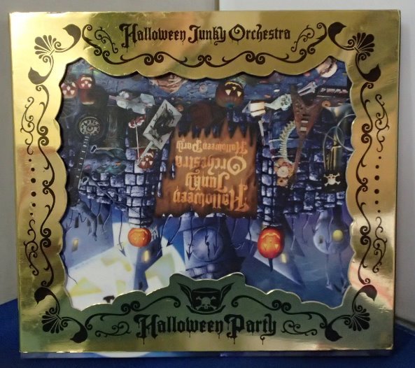 ●DVD & CD●Halloween Junky Orchestra●「Halloween Party」●歌詞入りミニブック付き●USED!!_画像1