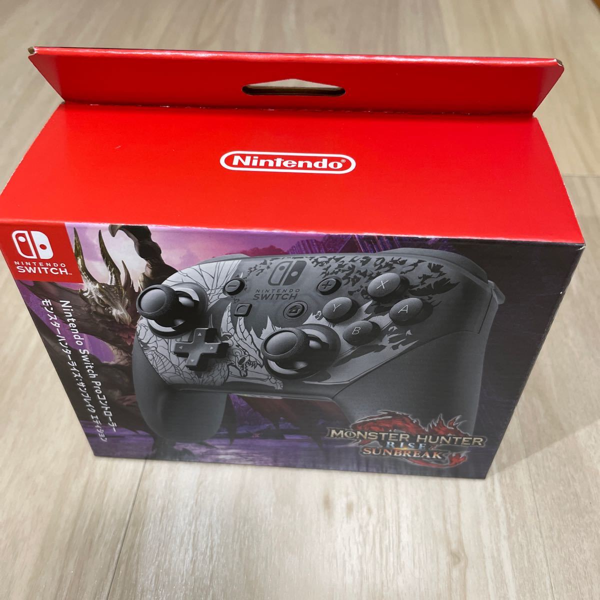 任天堂純正品】Nintendo Switch Proコントローラー モンスターハンター