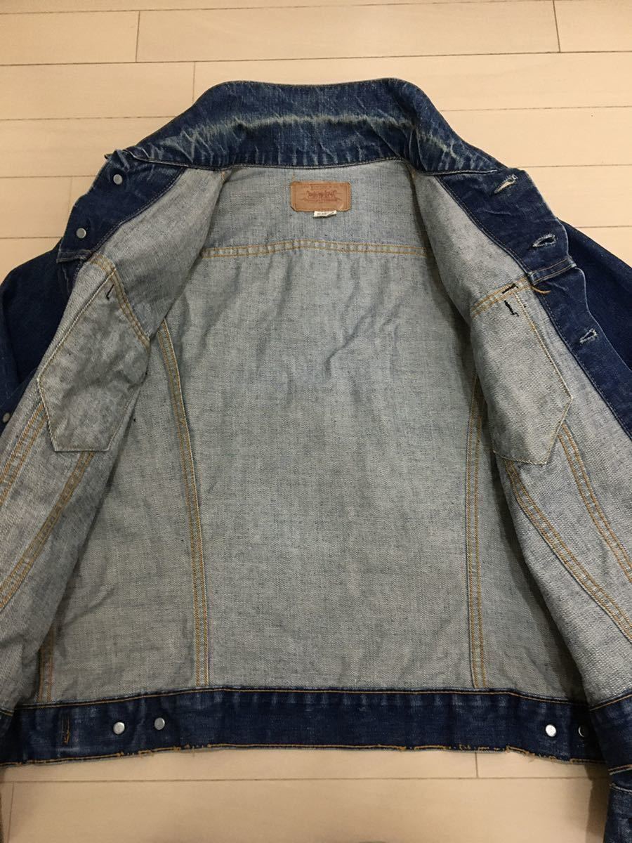 極上】真紺 BIGE 50-48 70505 スーパービッグサイズ 60-70年代 ビッグE
