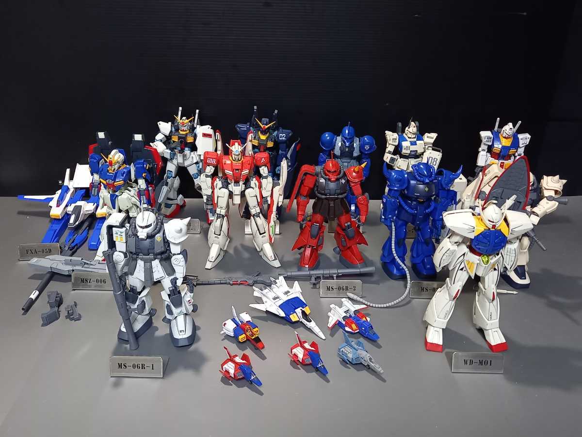 まとめ買いでお得 【完成品】ガンプラ 9体 まとめ売り / セット 模型
