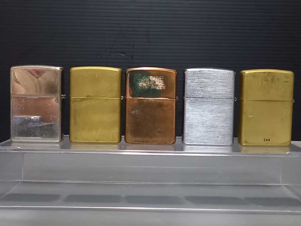 ZIPPO ライター まとめて 5点 ジッポー LARK FRONTIER SPIRIT GIBSON