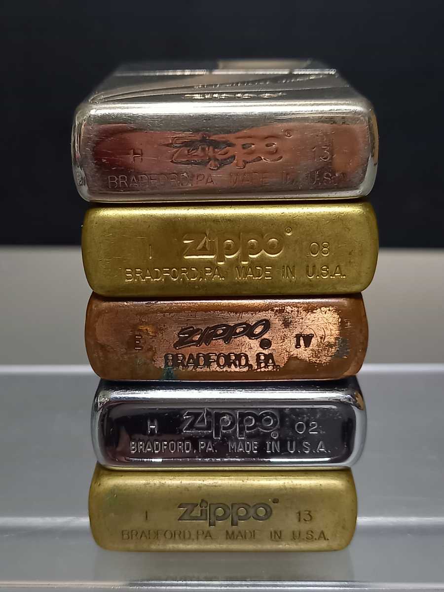 ZIPPO ライター まとめて 5点 ジッポー LARK FRONTIER SPIRIT GIBSON
