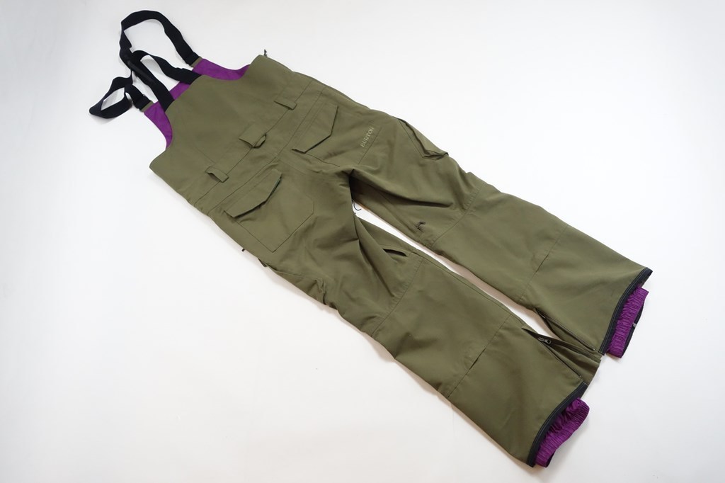 中古 19/20 BURTON M RESERVE BIB PANT 15003 メンズMサイズ スノーボードパンツウェア バートン リザーブ_画像10