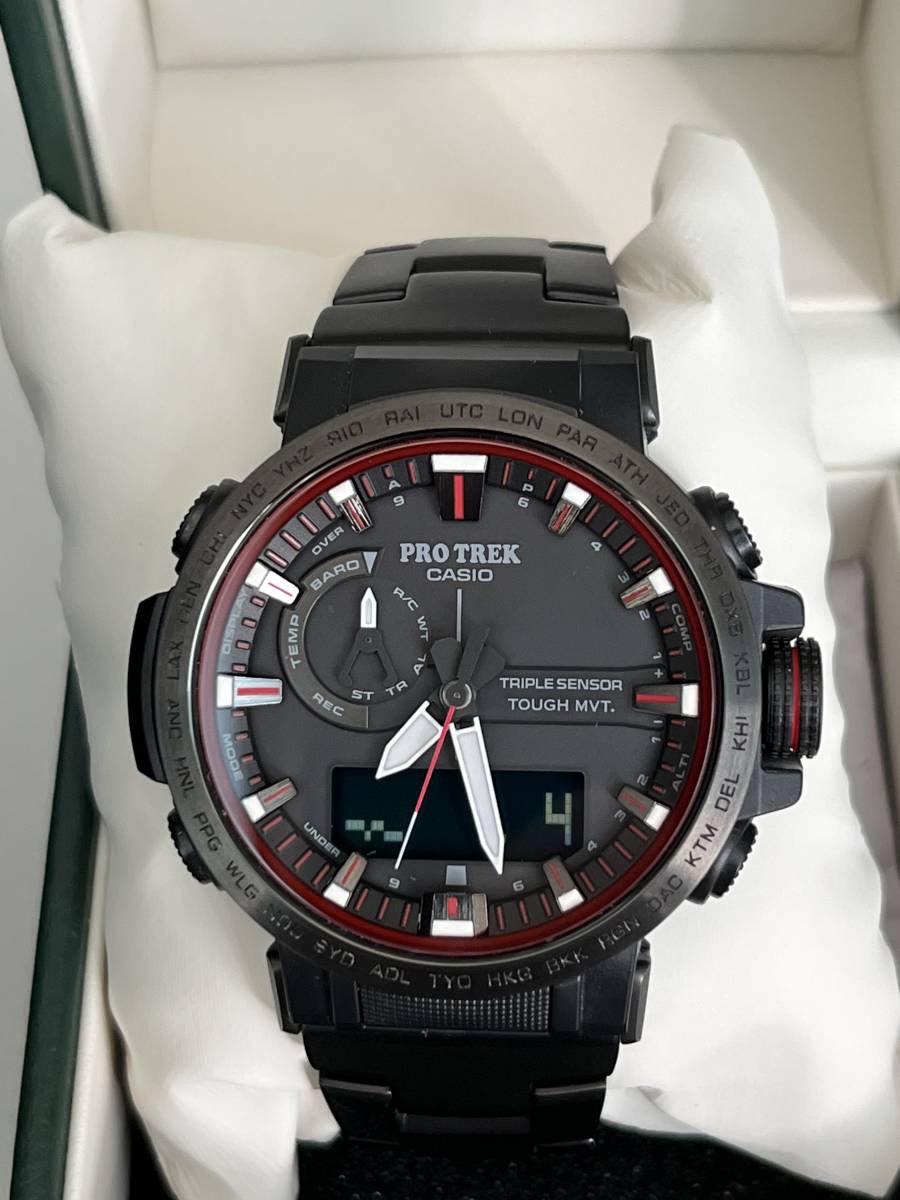 プロトレック PRW-60YT-1JF ファイヤーフォール 極美品-