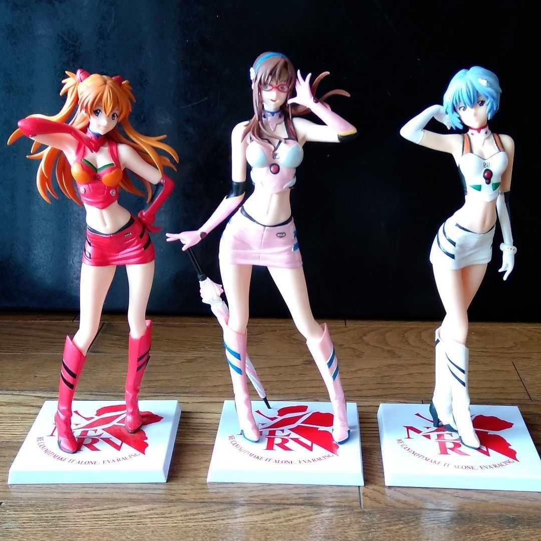 エヴァンゲリオンフィギュア アスカ レイ マリ エヴァレーシング エヴァンゲリオンフィギュア アスカ レイ マリ エヴァレーシング