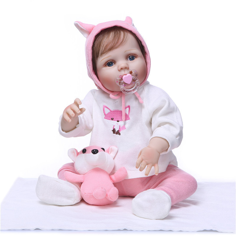 赤ちゃん 人形 リボーン ベイビー ドール 抱き人形 新生児D 衣装付き 55CM - cna.gob.bo