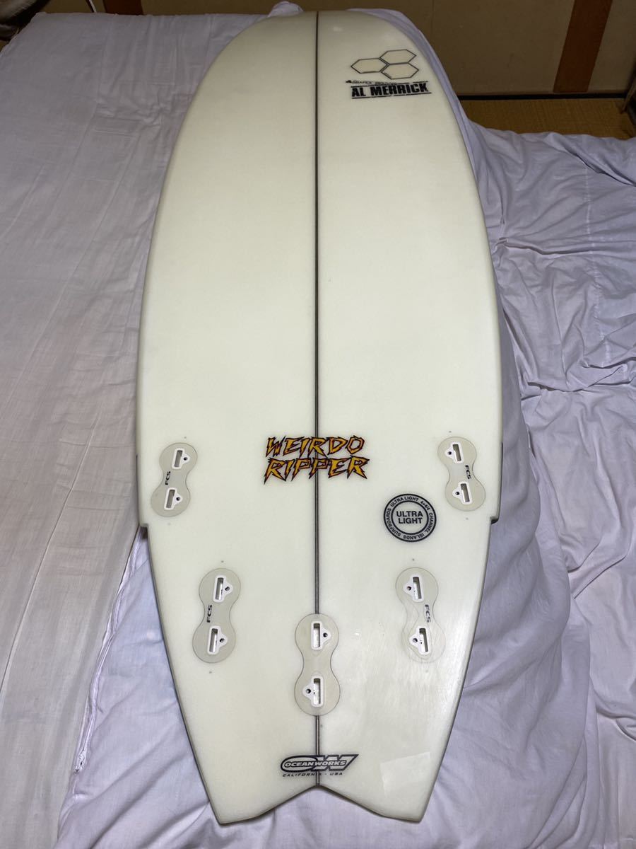 アルメリック The WEIRDO RIPPER 6'2 フィン付き チャンネルアイランド ...