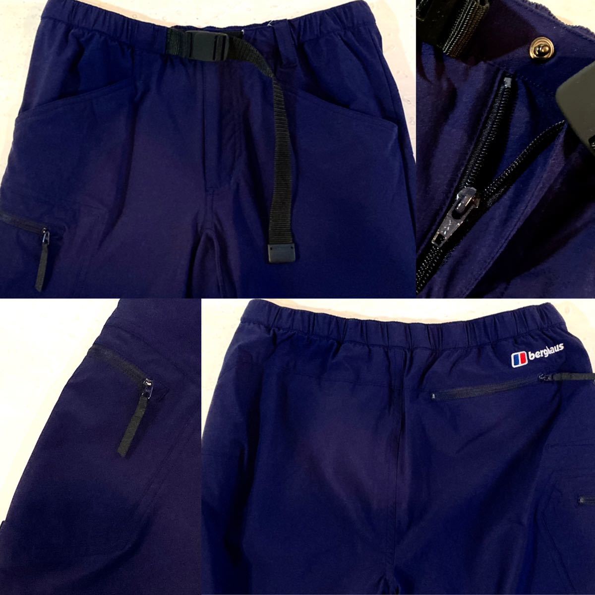 BERGHAUS！クライミングパンツ！撥水！防水！止水ジップ！ワンポイント！バーグハウス！アウトドア！パープル！紫_画像2