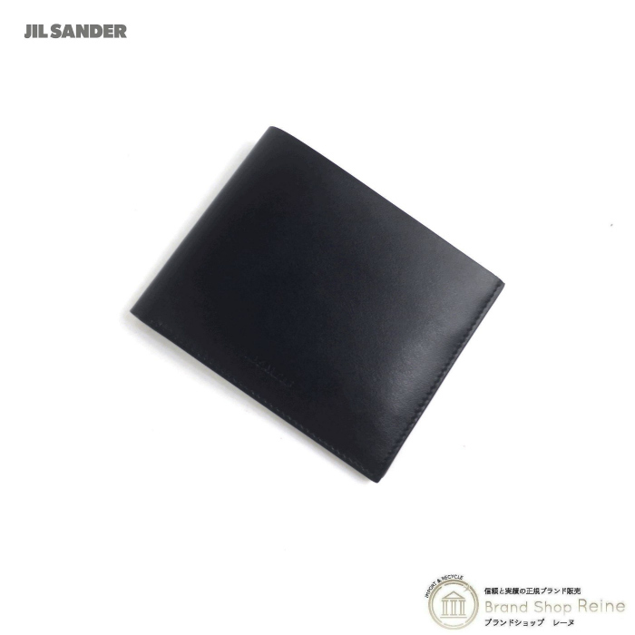 【超特価SALE開催！】 （JIL ジルサンダー SANDER） ブラック（新品） JSMT840073 財布 二つ折り ポケットウォレット ロゴ その他