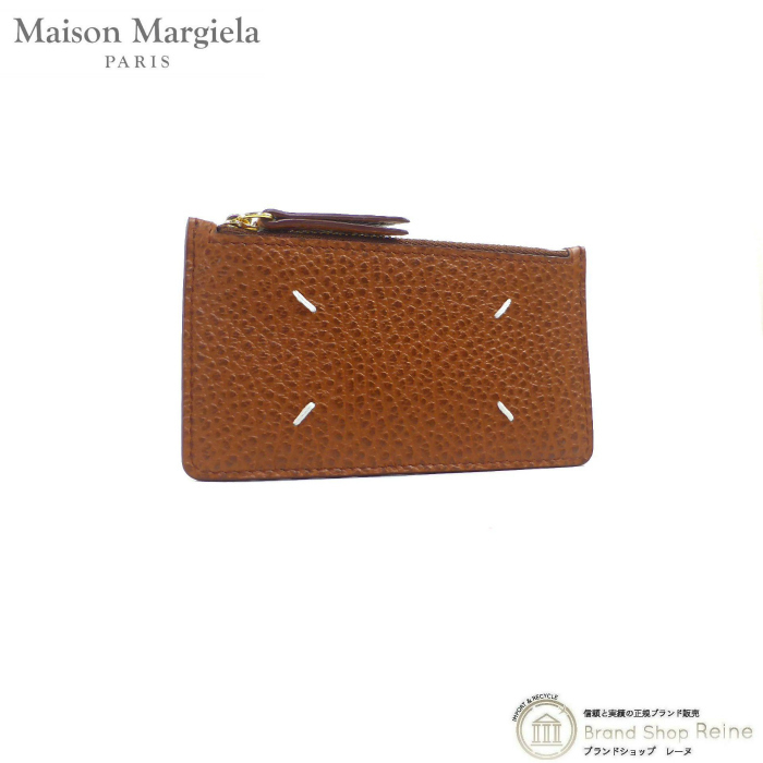 メゾン マルジェラ （Maison Margiela） カードホルダー ウォレット カードケース コインケース 小銭入れ S56UI0143 TAN （新品）