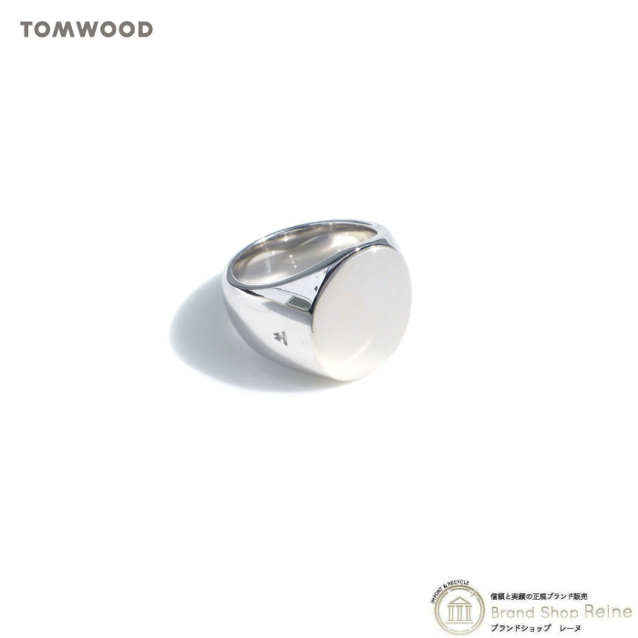 トムウッド （TOM WOOD）Oval Polished オーバル リング シルバー 925 指輪 #50 10号  R74HVNA01S925（新品）