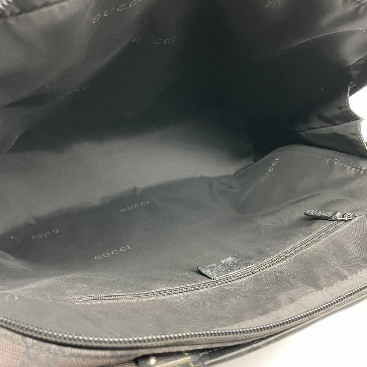 1円 GUCCI グッチ ジャッキー ビジネスバッグ トートバッグ メンズ GG