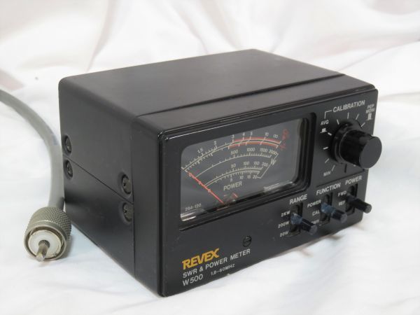 REVEX W500 1.8-60MHz 2KW SWR計 CB無線 NASA オーフナ リニア