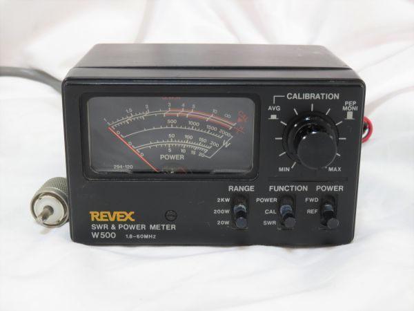 REVEX W500 1.8-60MHz 2KW SWR計 CB無線 NASA オーフナ リニア