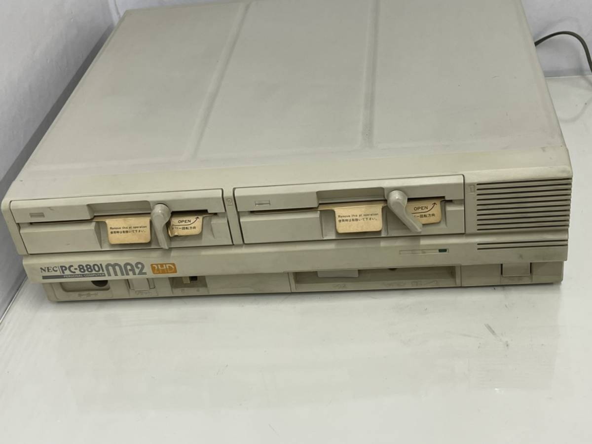 Yahoo!オークション - NEC PC-8801 MA2 旧型PC 通電OK 現状品 Yahoo!オークション - NEC PC-8801 MA2 旧型PC 通電OK 現状品