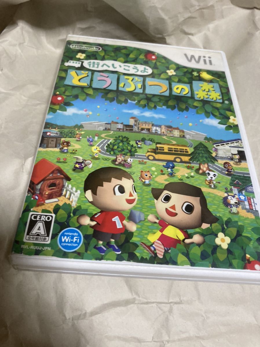 Wii 街へいこうよどうぶつの森 即売j_画像1