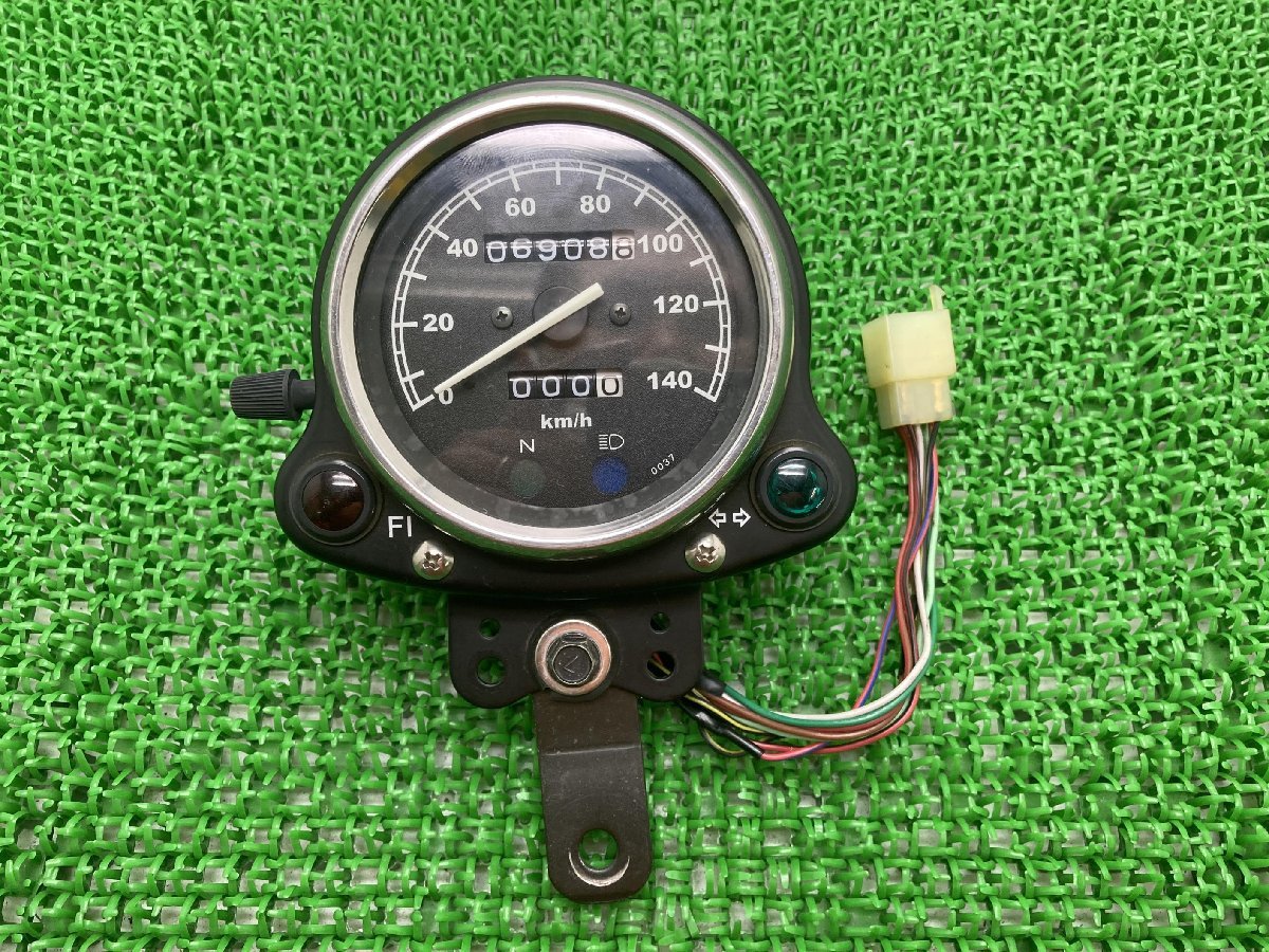 250TR スピードメーター KA-0297-013 カワサキ 純正 バイク 部品 美品