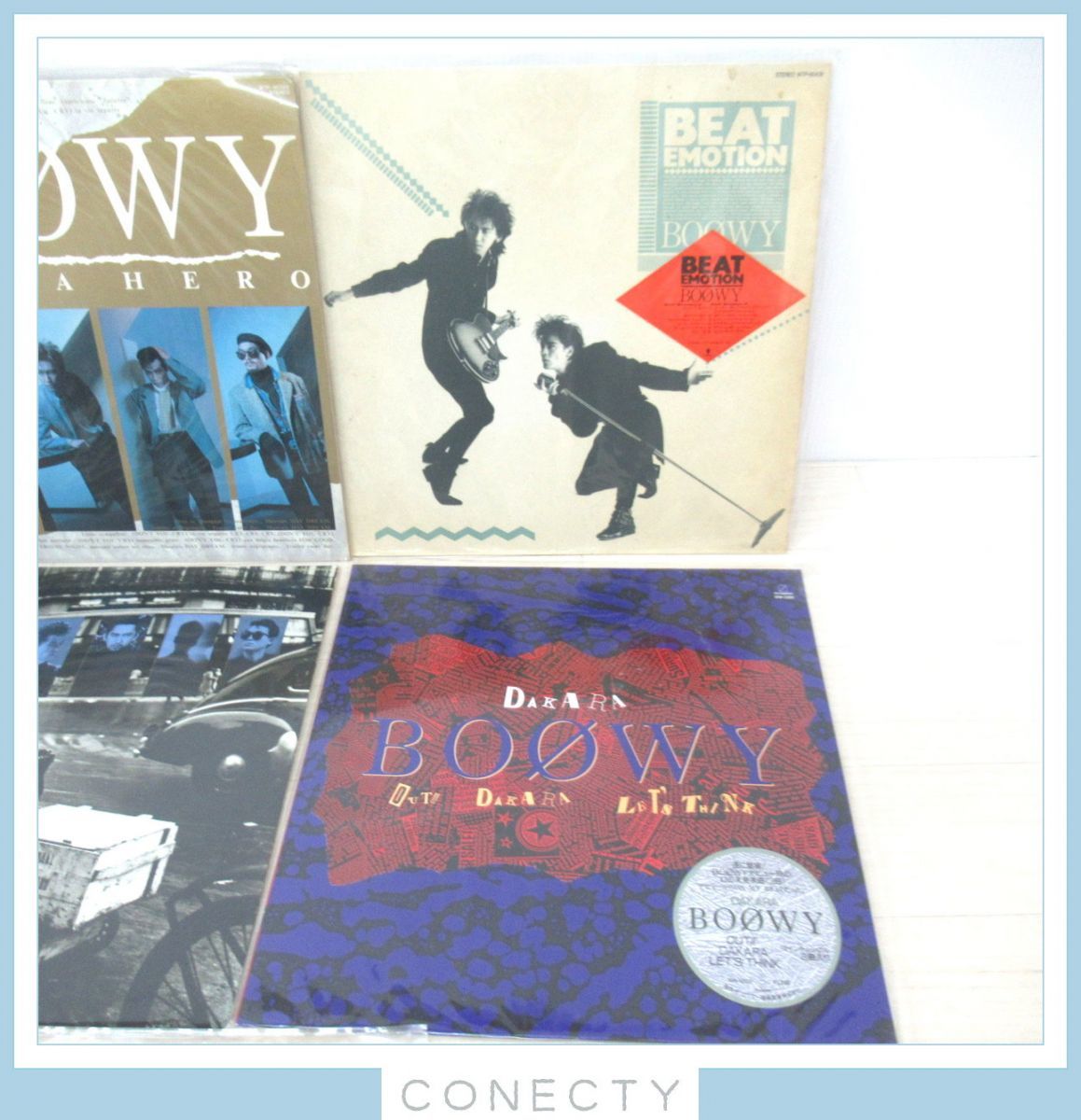 希少 BOOWY レコードセット LP6枚/EP5枚/LAST GIGS/INSTANT LOVE/SYCHOPATH/JUST A HERO他【B2【S3