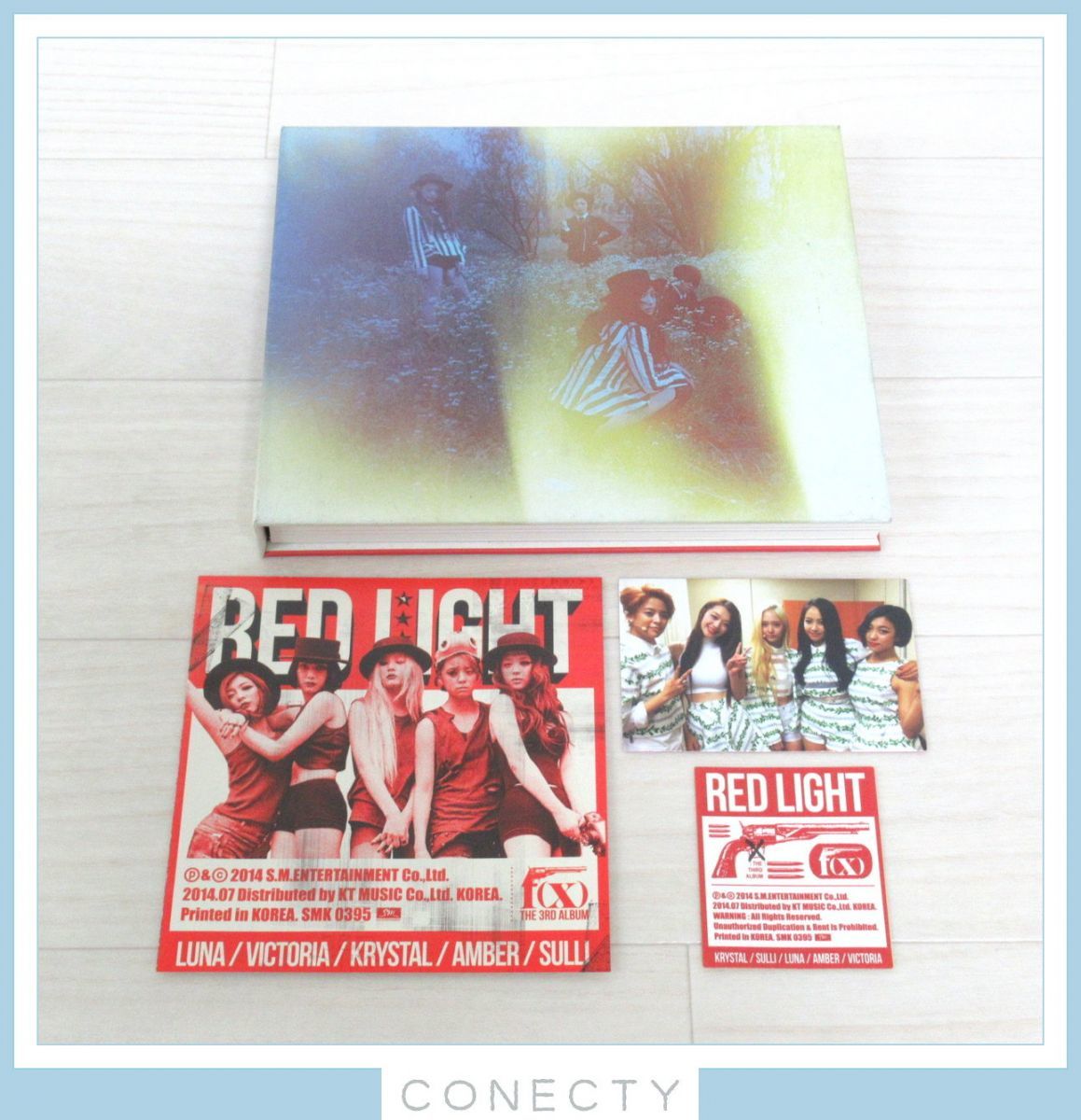 くつろぎカフェタイム f(x) CDアルバム Red Light (トレカ・ステッカー