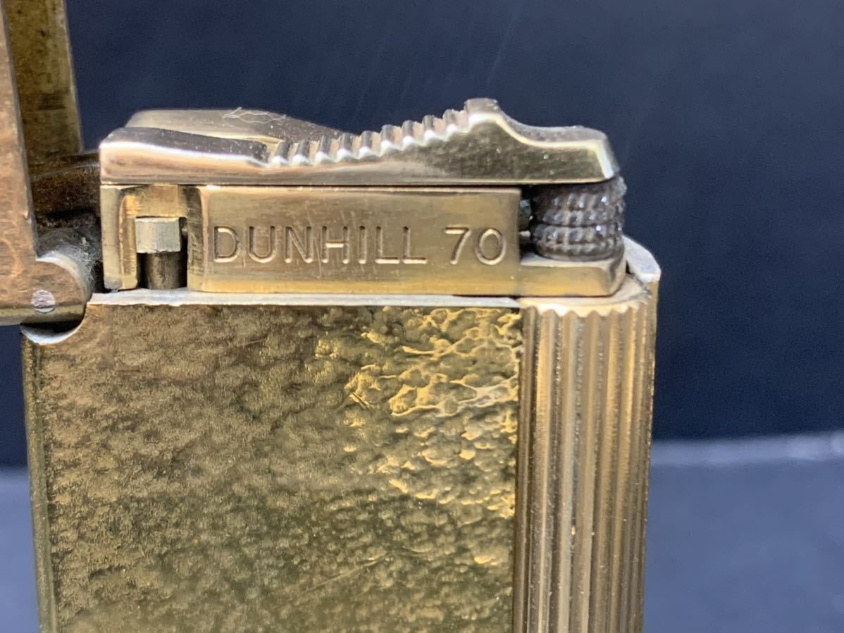 火花確認済】dunhill70 ダンヒル ガスライター ダンヒルライター