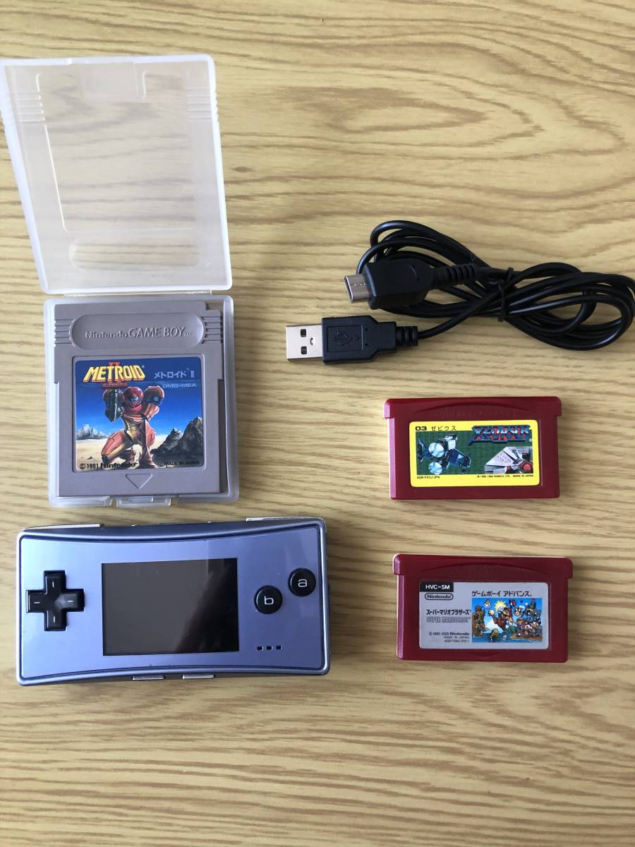 任天堂 ニンテンドー GAME BOY micro ゲームボーイミクロ 本体 おまけ