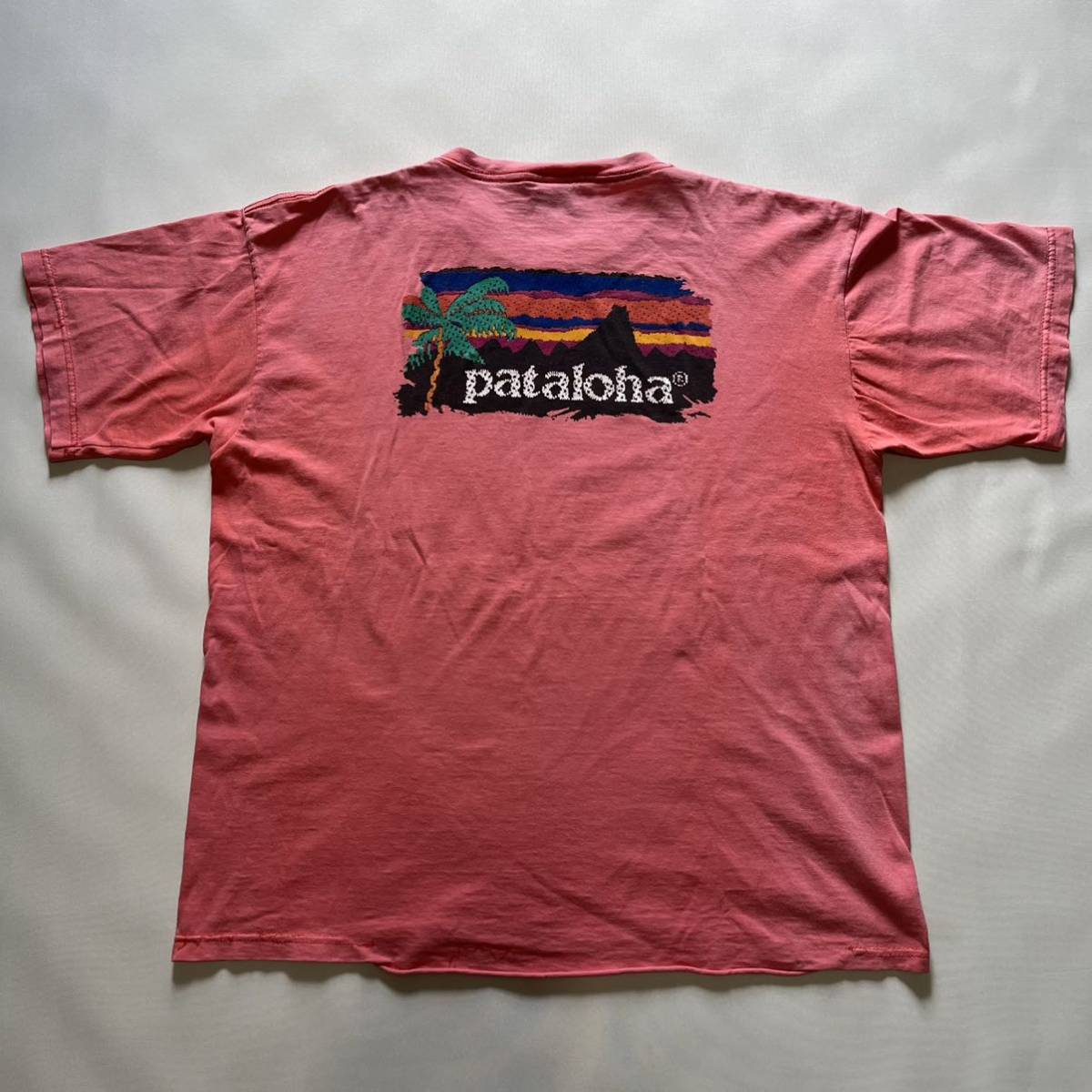 雪無しタグ USA製 90s pataloha Tシャツ ビンテージ パタゴニアpatagonia_画像4