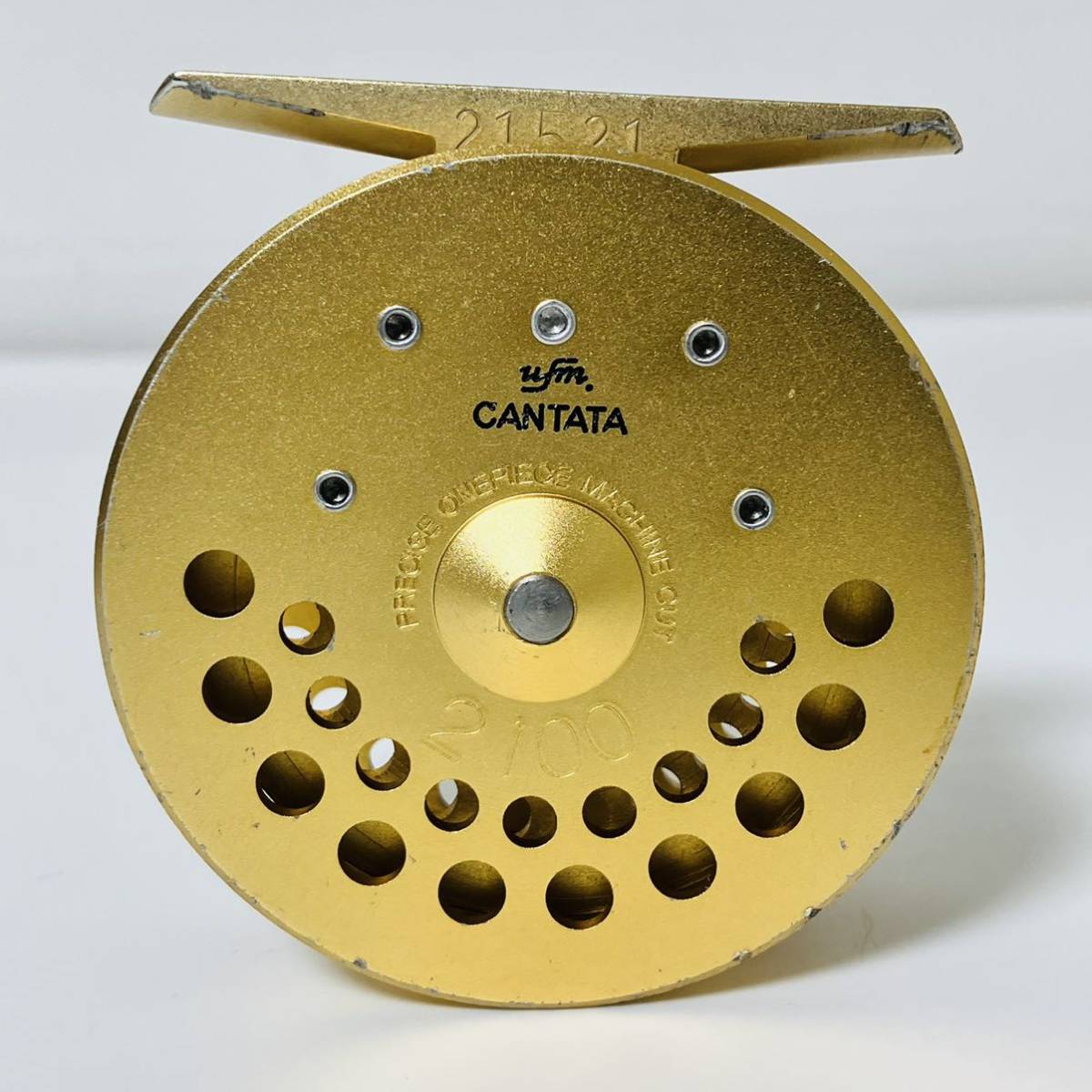 超貴重UFMウエダ CANTATA 2100 カンタータ 2100 フライリール 超貴重UFMウエダ CANTATA 2100 カンタータ 2100 フライリール