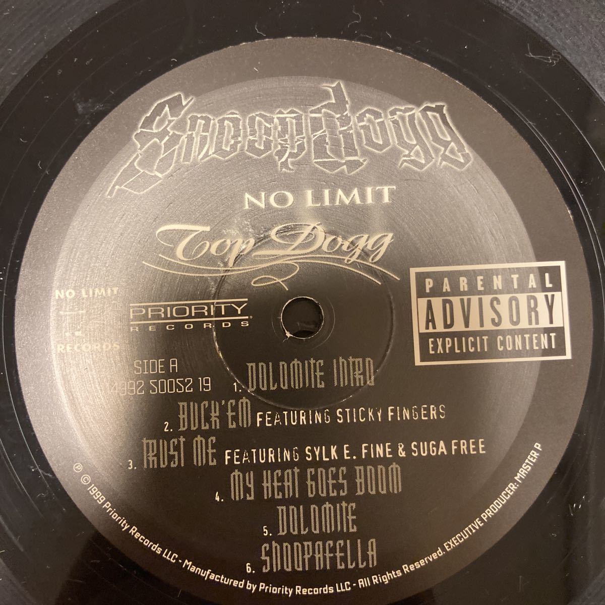 レア Snoop Dogg No Limit Top Dogg 2LP☆ Dr Dre Raphael Saadiq Nate Dogg, Warren G C-Murder Xzibit_画像2