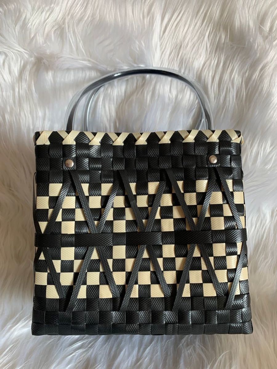 新色入荷 Marniマルニフラワーカフェ ミニバスケット かごバッグ 新色入荷 Marniマルニフラワーカフェ ミニバスケット かごバッグ