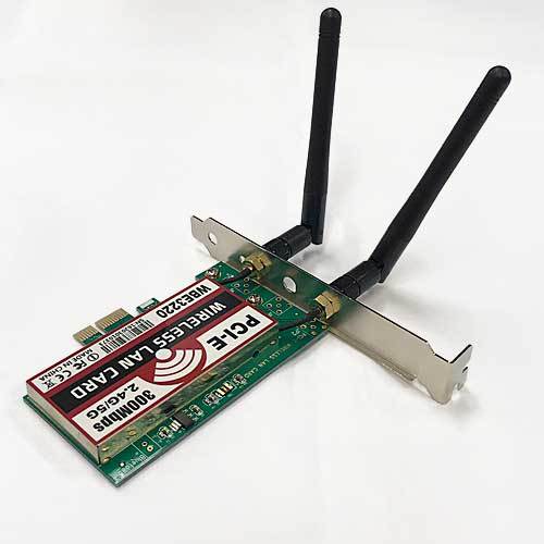 【C0039】PCI Express x1 to Wi-Fi カード 最大 802.11n 300Mbps 無線LAN Windows 7/10_画像6